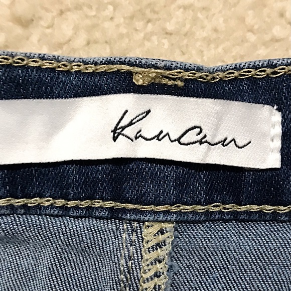 🆕🔥KANCAN(ESTILO) STYLE SUPER CUTE&STYLISH FACTORY DISTRESSED MINI SKIRT!!NWOT! - Picture 9 of 10